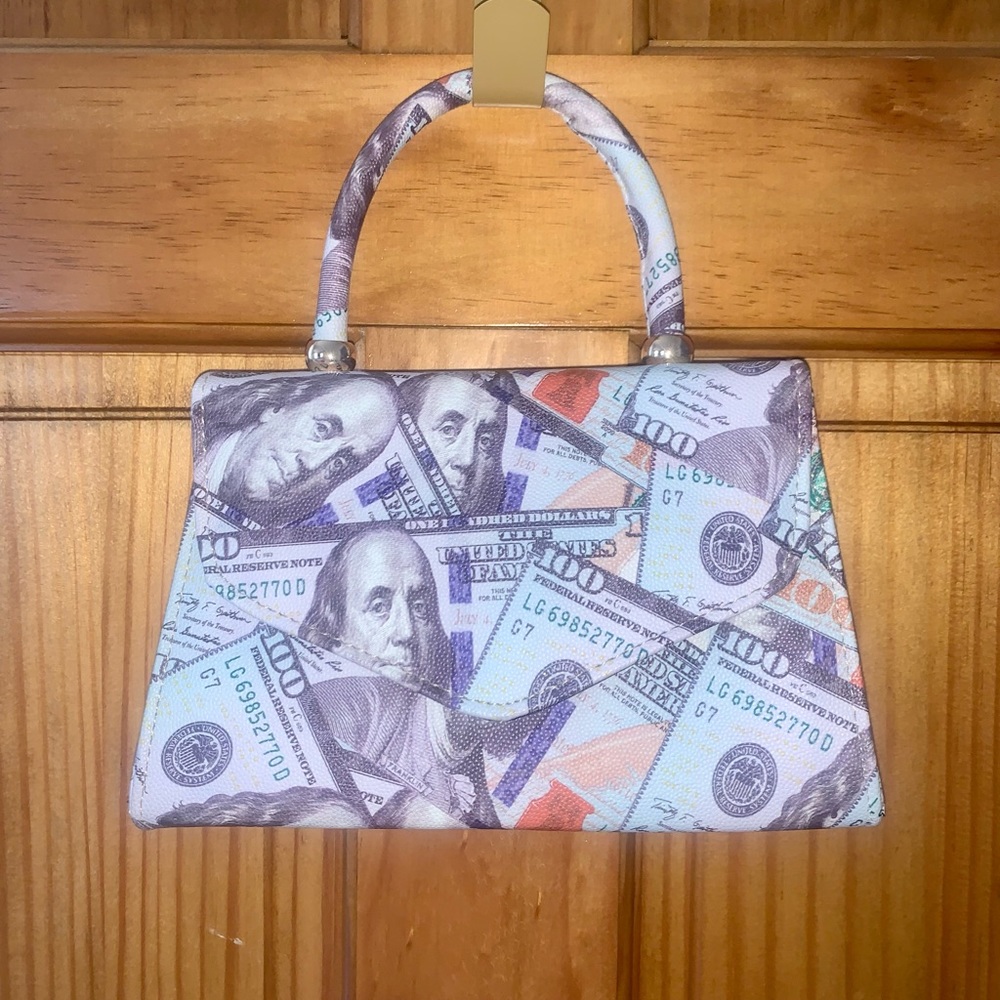 Brand New $100 Bill Money Hand bag